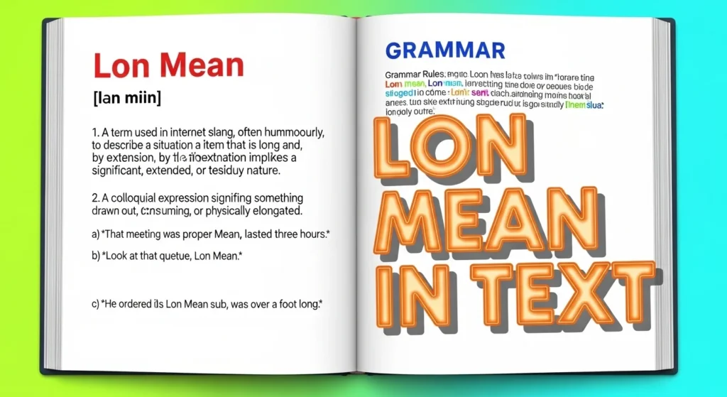 Lon Mean in Text