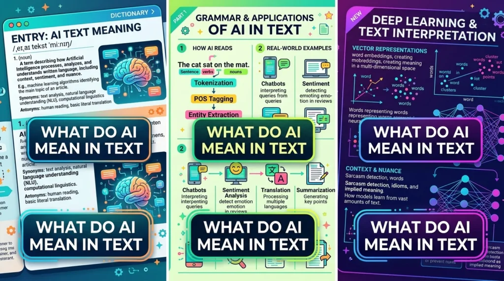 What Do AI Meaning