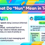 What Do “Nun” Mean in Text