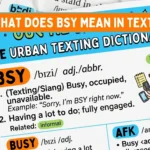 What Does BSY Mean in Text