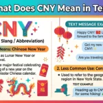 What Does CNY Mean in Text