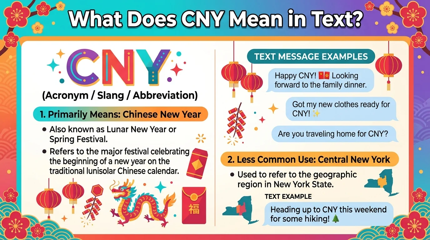 What Does CNY Mean in Text
