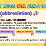 What Does CTA Mean in Text