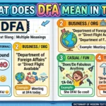 What Does DFA Mean in Text