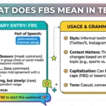 What Does FBS Mean in Text