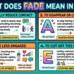 What Does Fade Mean in Text