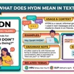 What Does HYDN Mean in Text