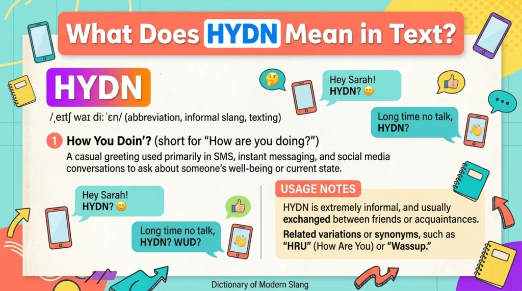 What Does HYDN Meaning