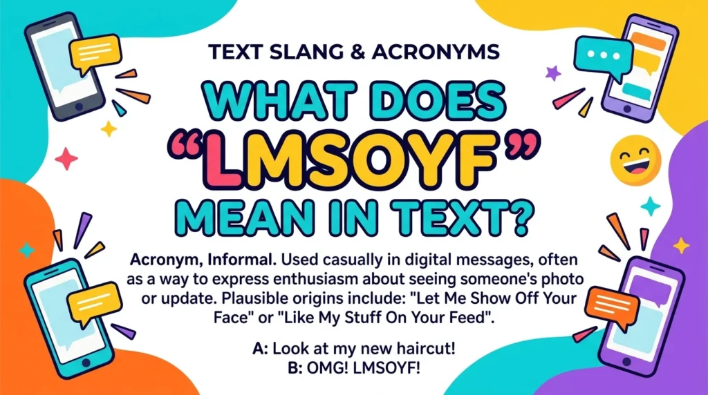 What Does LMSOYF Mean in Text
