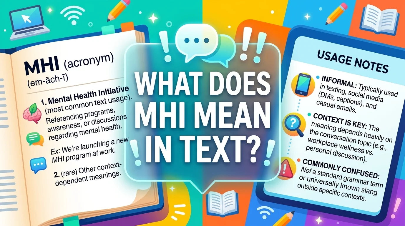 What Does MHI Mean in Text