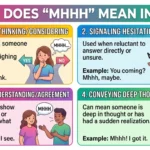 What Does “Mhhh” Mean in Text