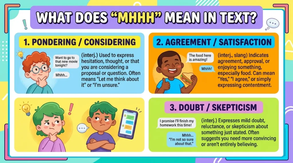 What Does “Mhhh” Meaning