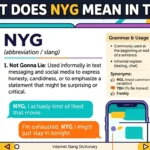 What Does NYG Mean in Text