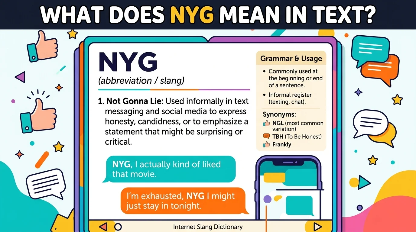 What Does NYG Mean in Text