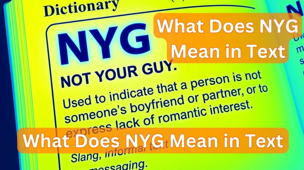 What Does NYG Meaning