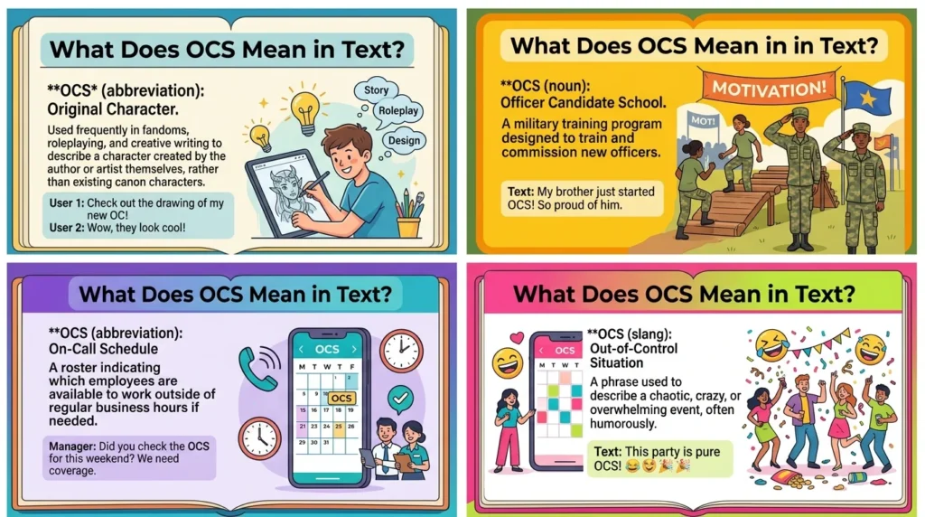 What Does OCS Meaning