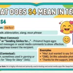 What Does S4 Mean in Text
