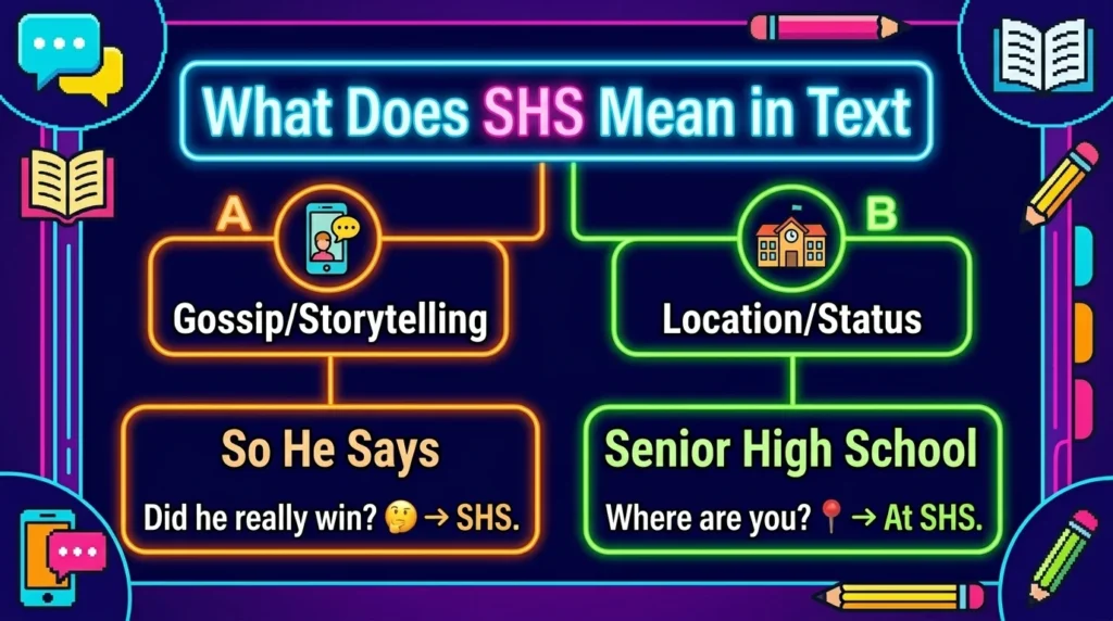 What Does SHS Mean in Text