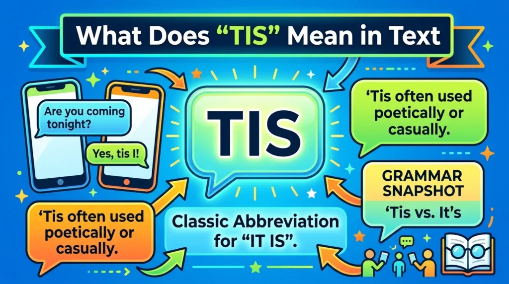 What Does “TIS” Mean in Text