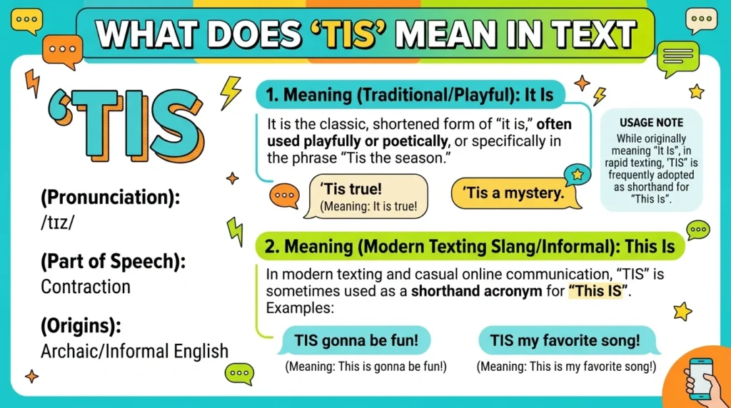 What Does “TIS” Meaning
