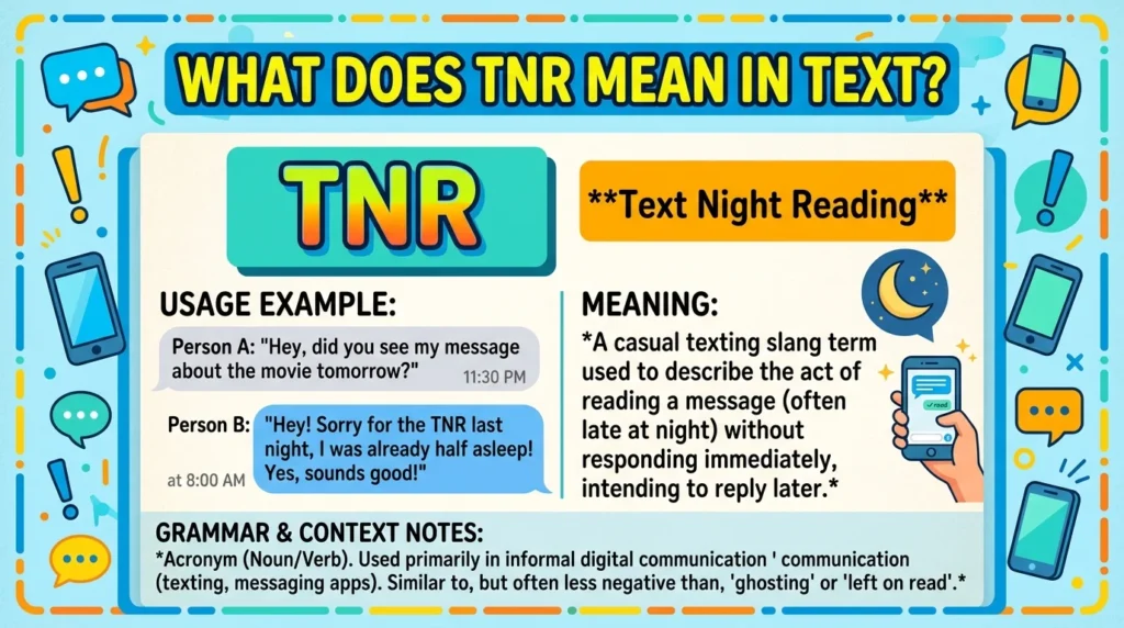 What Does TNR Meaning