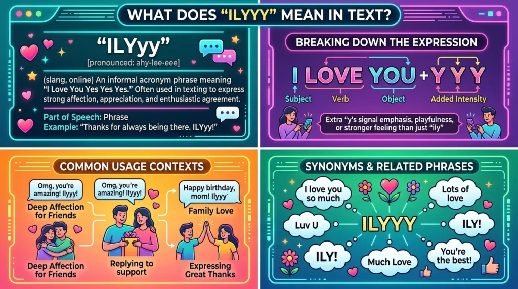 What Does “ilyyy” Meaning