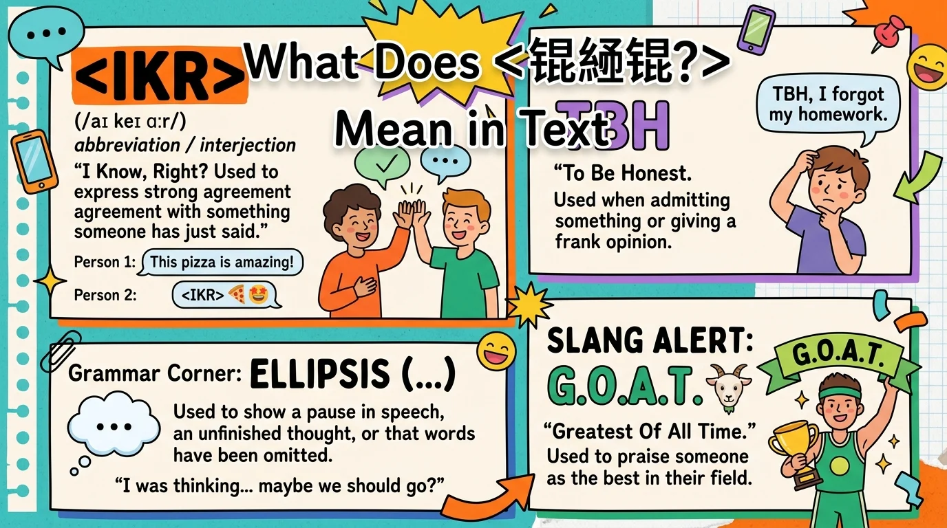 What Does 锟絁锟� Mean in Text