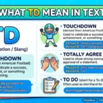 What TD Mean in Text