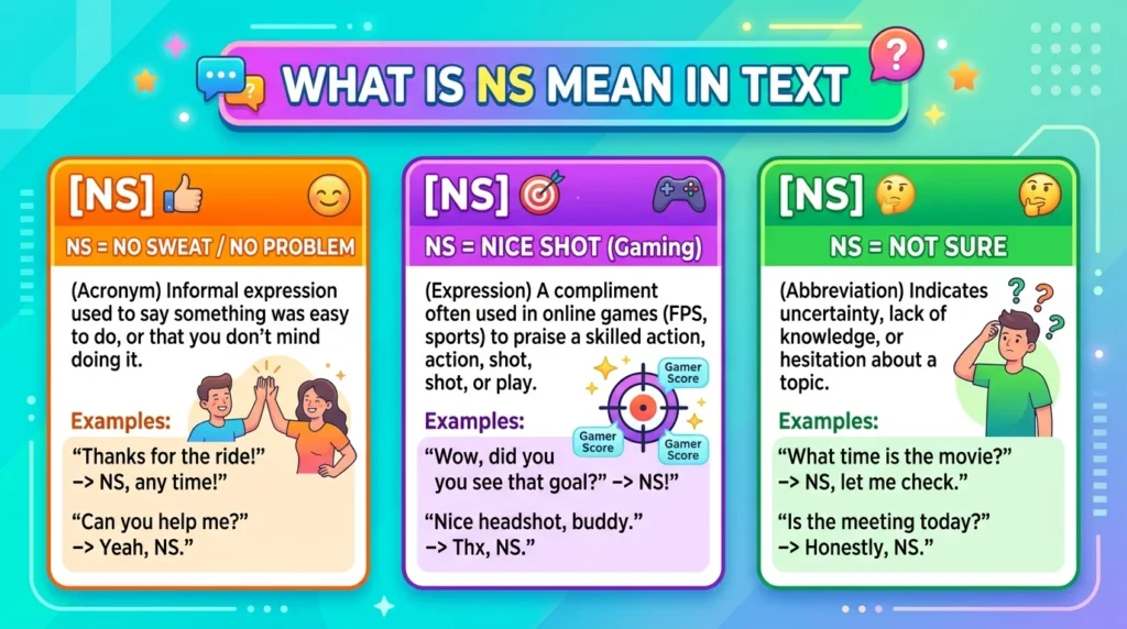 What is NS Meaning