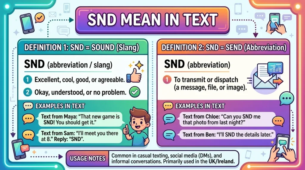 SND Mean in Text