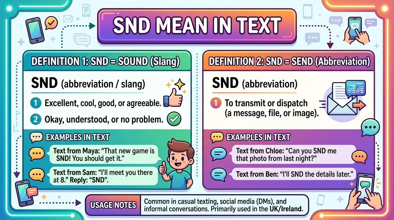 SND Mean in Text