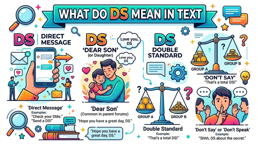 What Do DS Mean in Text