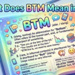 What Does BTM Mean in Text