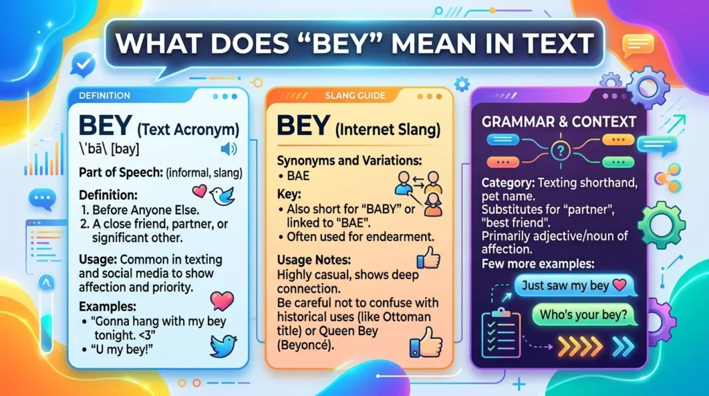 What Does “Bey” Meaning