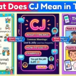What Does CJ Mean in Text