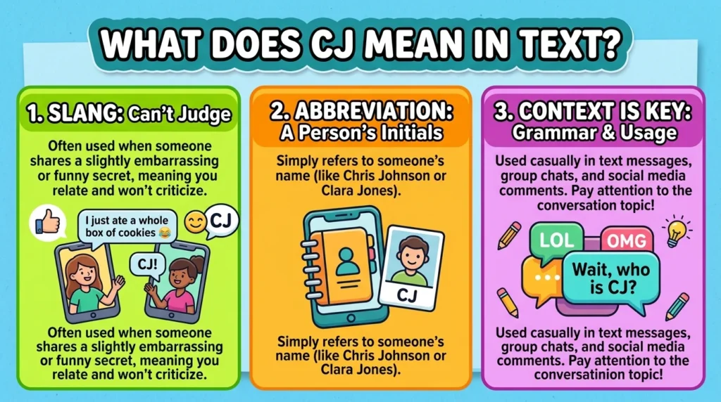 What Does CJ Meaning