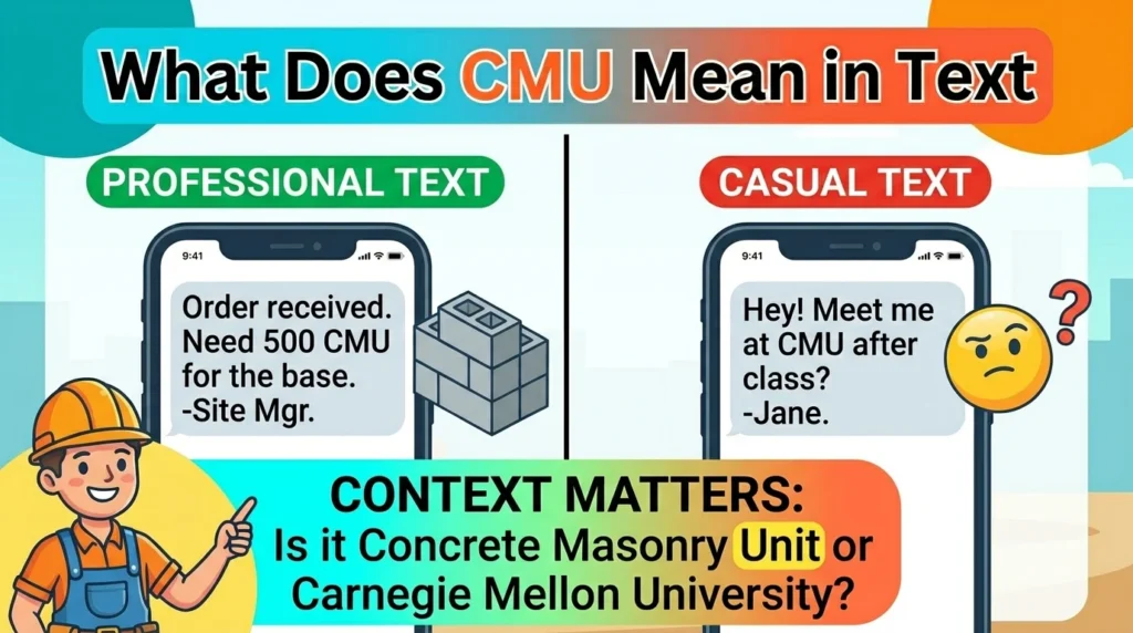 What Does CMU Meaning