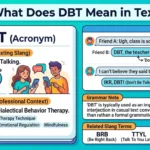 What Does DBT Mean in Text
