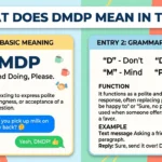 What Does DMDP Mean in Text