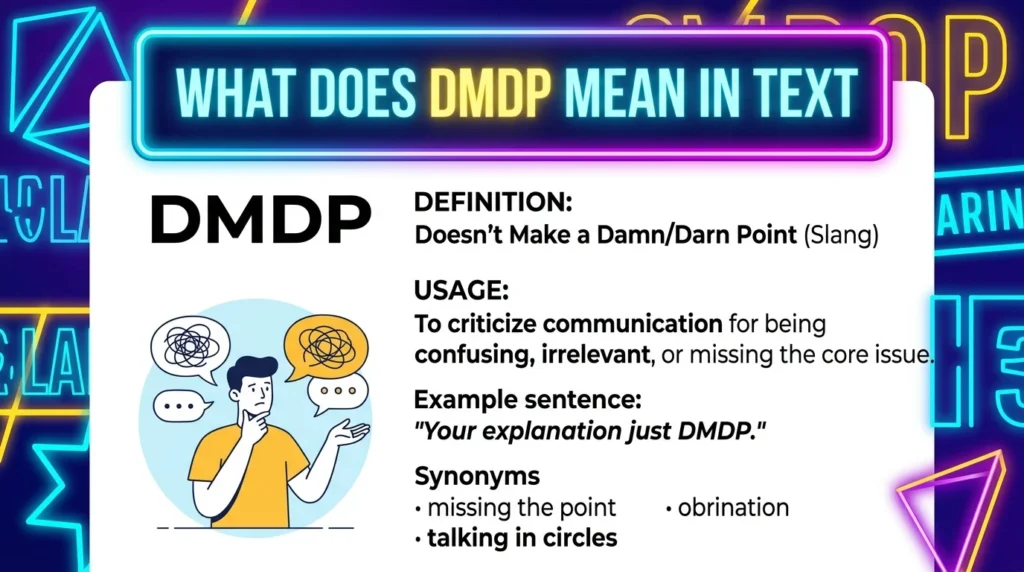 What Does DMDP Meaning