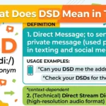 What Does DSD Mean in Text