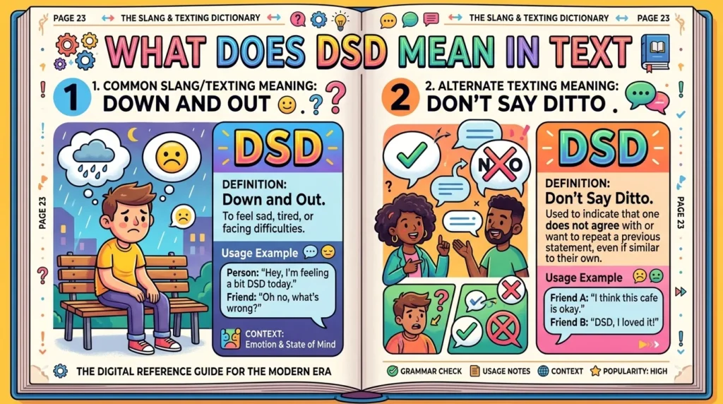 What Does DSD Meaning