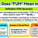 What Does “FUM” Mean in Text