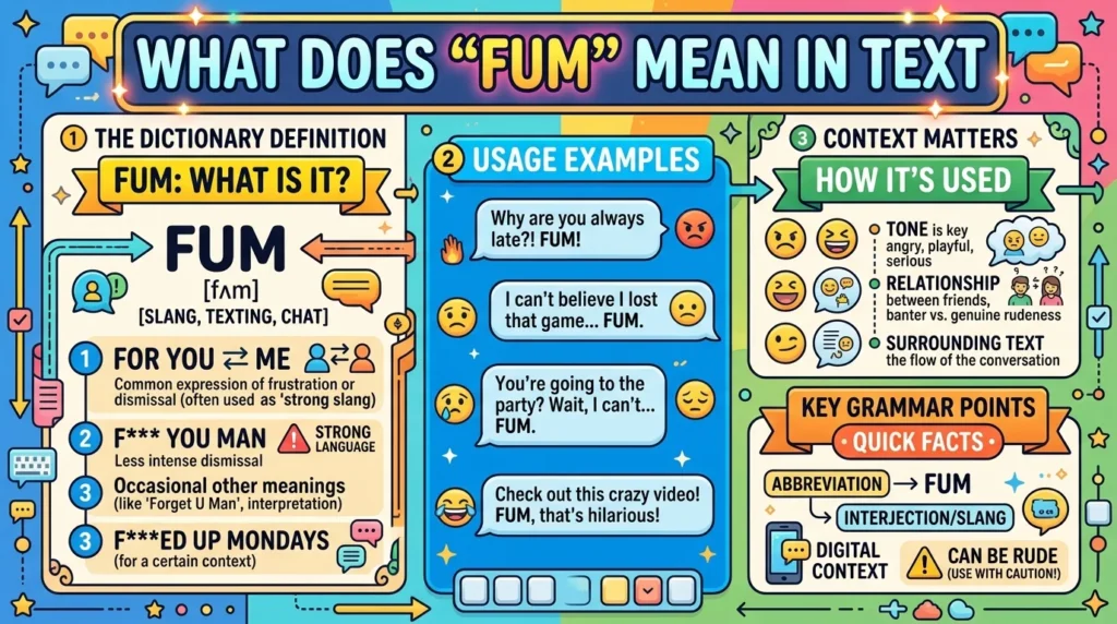 What Does “FUM” Meaning