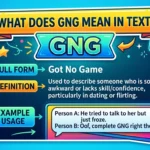 What Does GNG Mean in Text