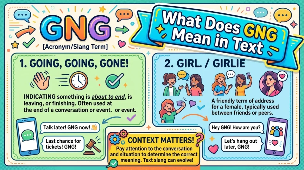 What Does GNG Meaning