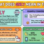 What Does GNLY Mean in Text