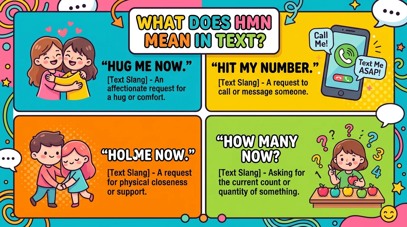 What Does HMN Mean in Text