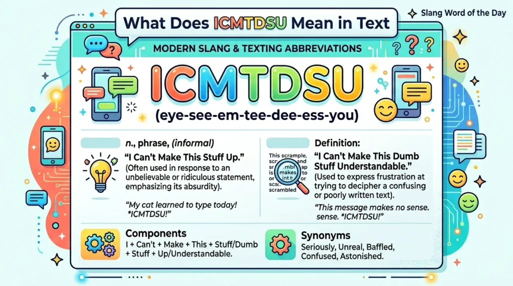 What Does ICMTDSU Meaning
