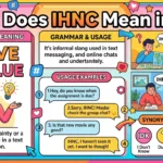 What Does IHNC Mean in Text